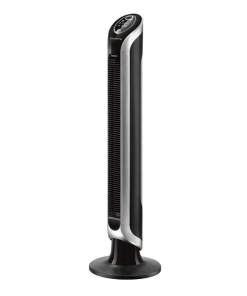 Rowenta Eole Infinite Ventilateur colonne, 3 vitesses, Large diffusion de l'air, Timer jusqu'à 8 h, Mode éco, Oscillation 180°, Télécommande avec rangement intégré VU6670F0